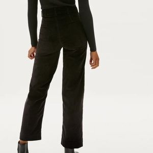 Everlane The Corduroy Wide Leg Pant black
